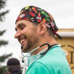 Staff member smiling