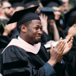Student at graduation